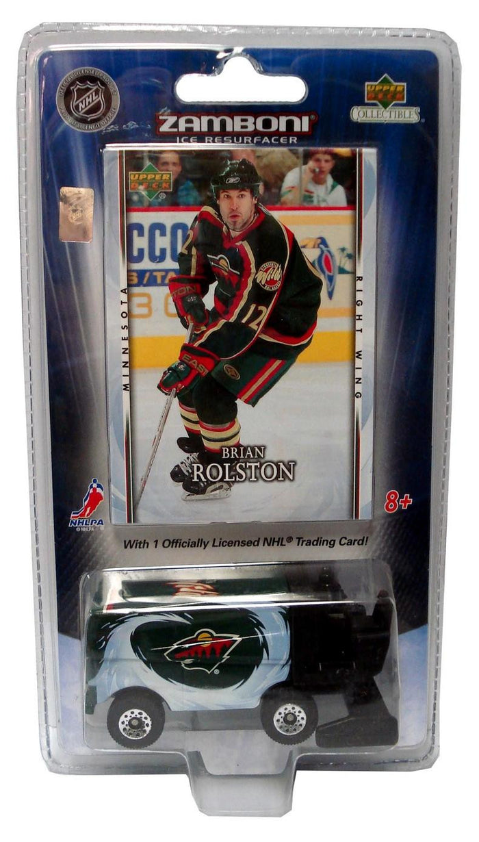 2007-8 NHL Zamboni - Minnesota Wild With A Brian Rolston Card