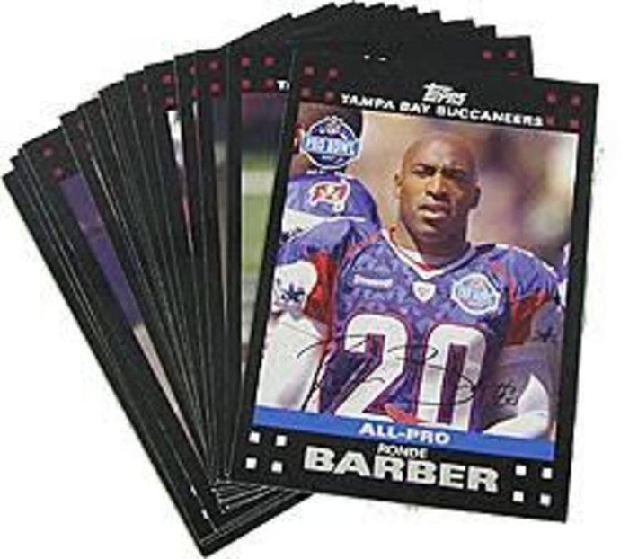 2007 Tampa Bat Buccaneers Team Set