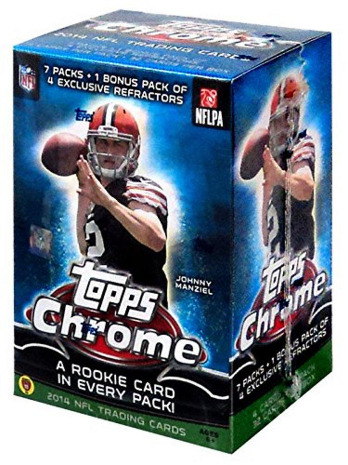 2014 Topps Chrome Football Blasters