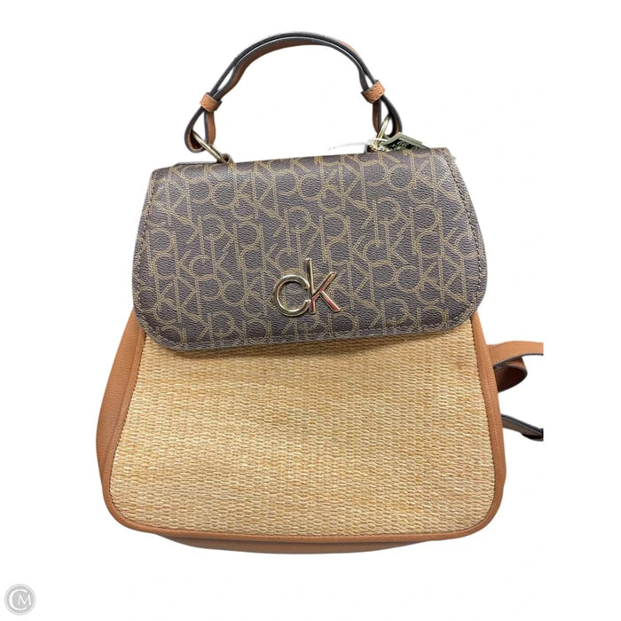 Backpack By Calvin Klein, Size: Large