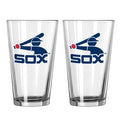 Boelter 2-Piece Pint Glass Set - MLB Chicago White Sox 1983
