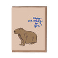 Capy Birthday Card