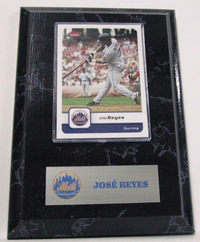 Card Plaque - Mets Reyes