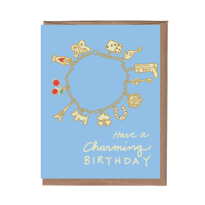 Charms Birthday Card