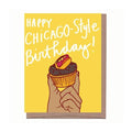 City Cupcake Birthday Card