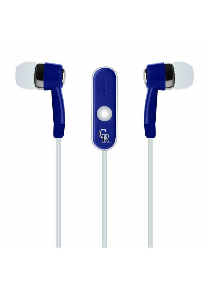 Colorado Rockies Aud Earbuds