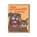 Distinguished Birthday Card