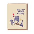 French Birthday Card