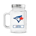 High Quality Glass 20oz Mason Jar-TORONTO BLUE JAYS
