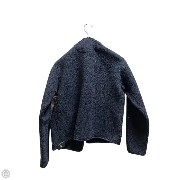 Jacket Fleece By Everlane In Navy, Size: Xs