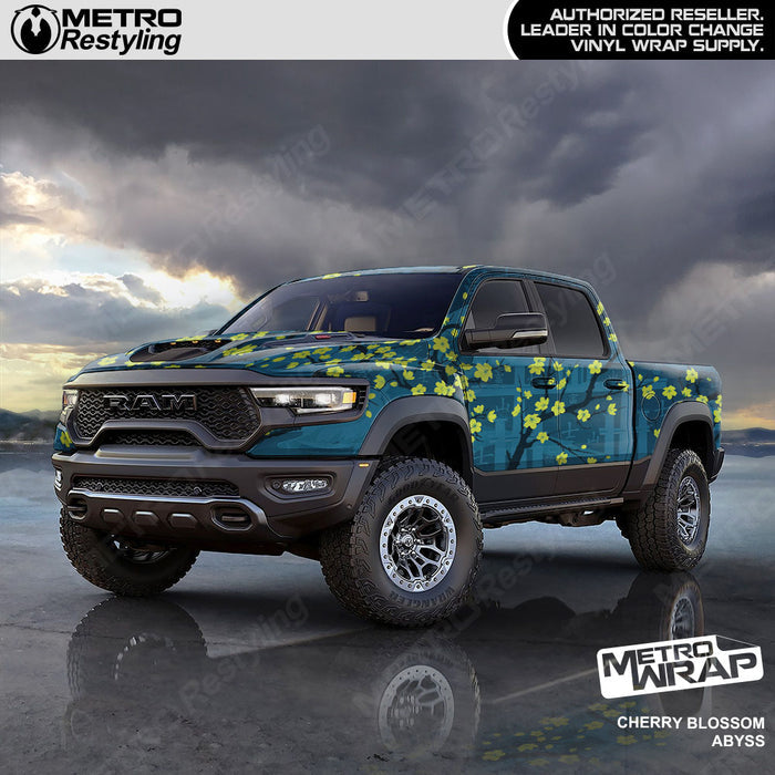 Metro Wrap Cherry Blossom Abyss Vinyl Film