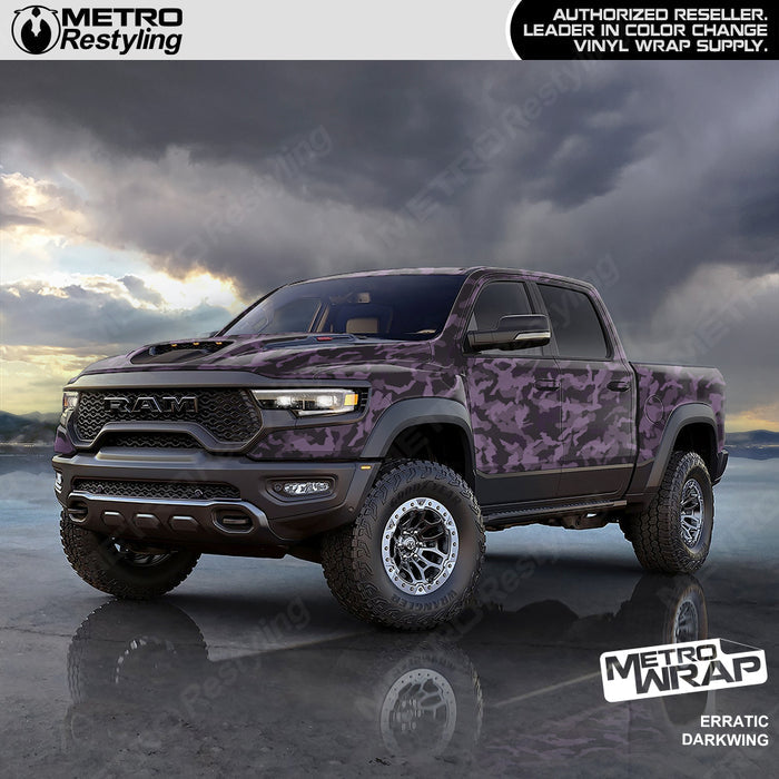 darkwing vinyl truck wrap