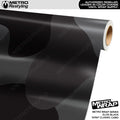 Metro Wrap Giant Classic Elite Black Camouflage Vinyl Film