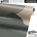 Metro Wrap Giant Cumulus Army Camouflage Vinyl Film