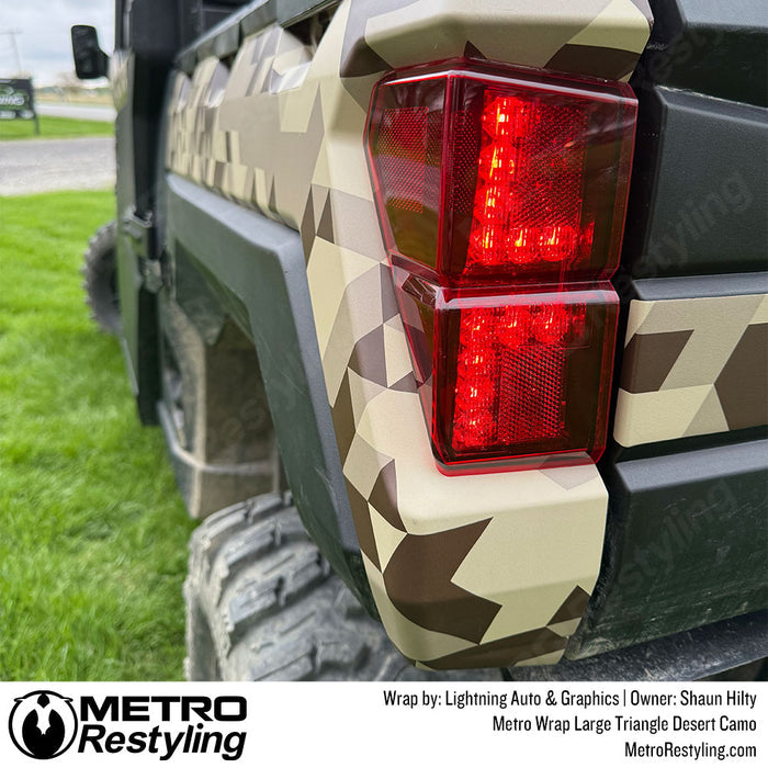 triangle desert camo utv wrap
