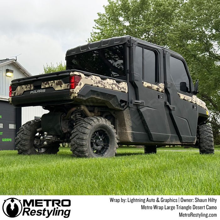 triangle desert camo utv wrap
