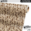 Metro Wrap Mini Classic Desert Camouflage Vinyl Film