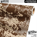 Metro Wrap Pasted Desert Camouflage Vinyl Film