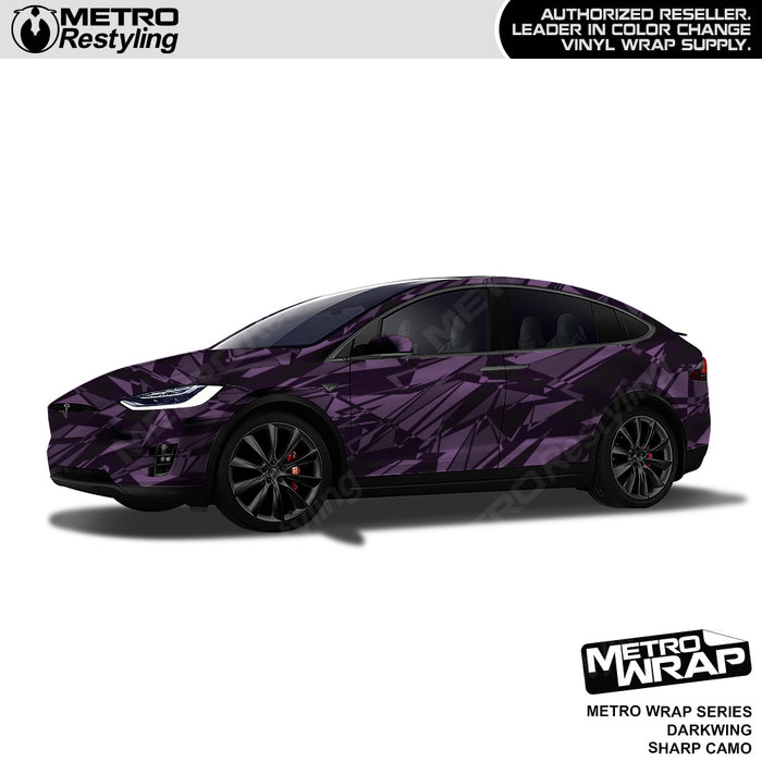 Metro Wrap Sharp Darkwing Camouflage Vinyl Film