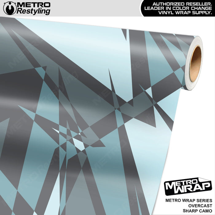 Metro Wrap Sharp Overcast Camouflage Vinyl Film
