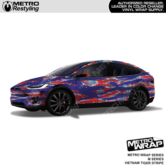Vietnam Tiger Stripe M Series Car Wrap