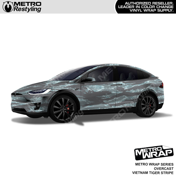 Vietnam Tiger Stripe Overcast Car Wrap