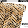 Metro Wrap Woodgrain Amsterdam Vinyl Film