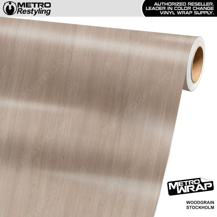 Metro Wrap Woodgrain Stockholm Vinyl Film