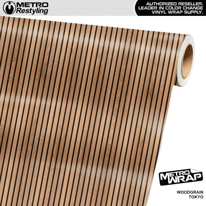 Metro Wrap Woodgrain Tokyo Vinyl Film