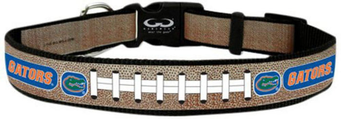 NCAA Florida Gators Reflective Football Collar  Large