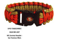 NFL San Francisco 49Ers Survivor Bracelet