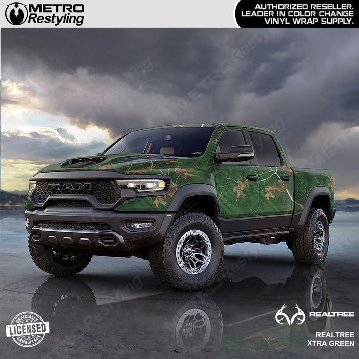 Realtree XTRA Green Camouflage Vinyl Wrap Film