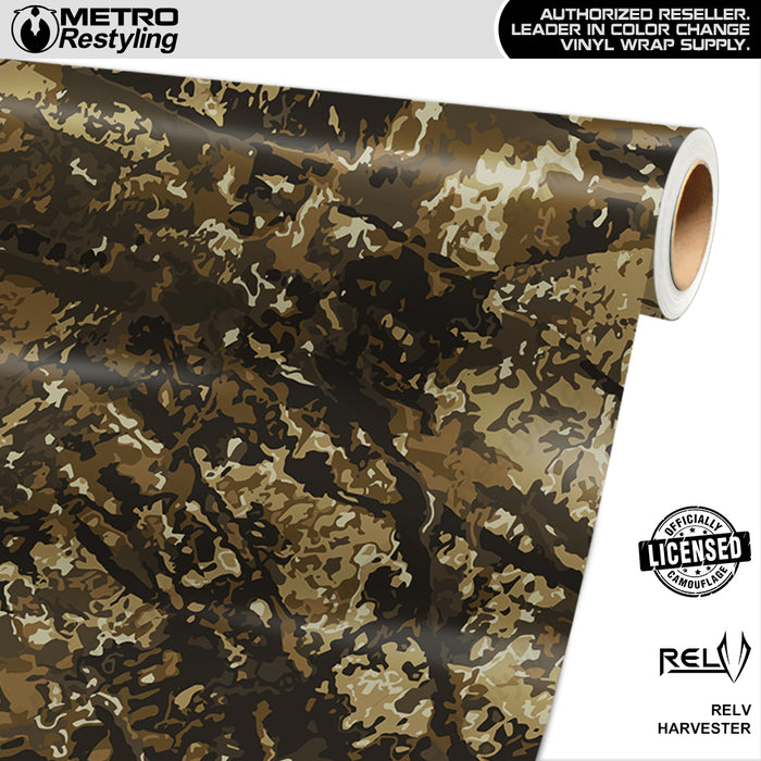 RELV Everglade Harvester Camo Vinyl Wrap Film