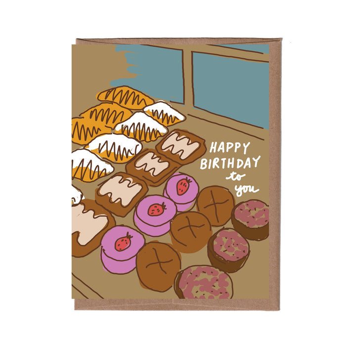 Scratch & Sniff Pastries Birthday Card
