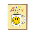 Scratch & Sniff Smiley Mug Birthday Card