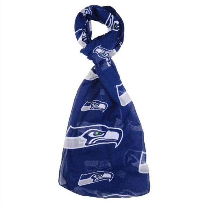 Seattle Seahawks Team Logo Infinity Scarf