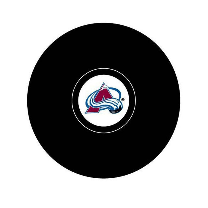 Team Logo Hockey Puck - Colorado Avalanche