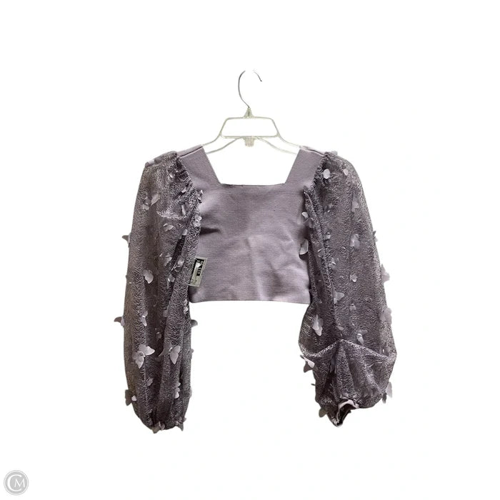 Top Long Sleeve By Free People In Purple, Size: Xs