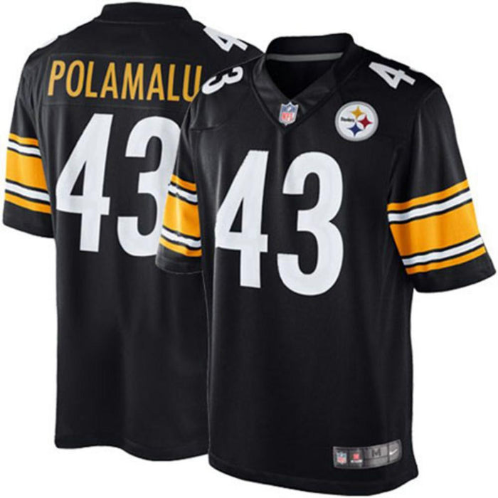 Troy Polamalu Black Large Jersey