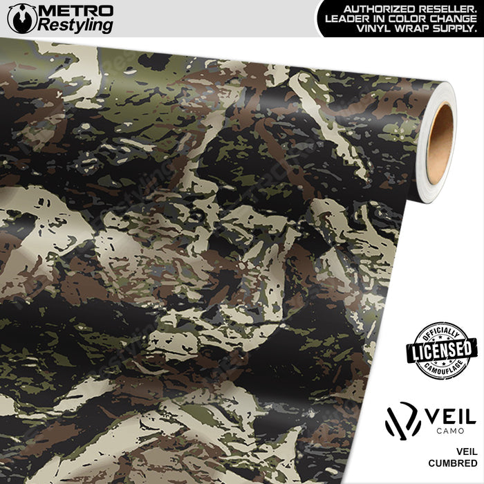 Veil Rumba Cumbred Camouflage Vinyl Wrap Film