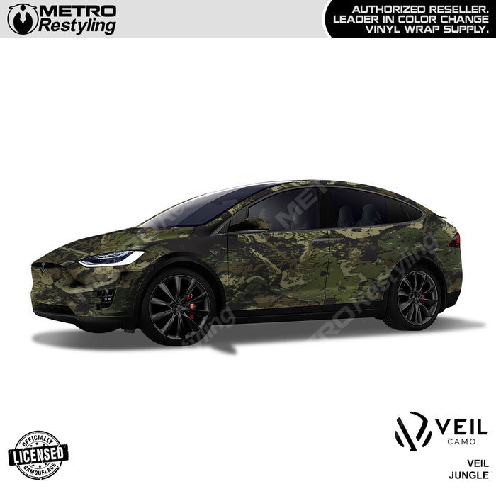 Veil Rumba Jungle Camo Car Wrap