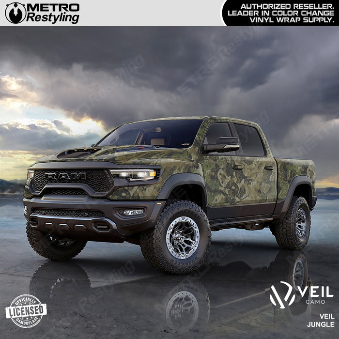 Veil Rumba Jungle Camo Truck Wrap