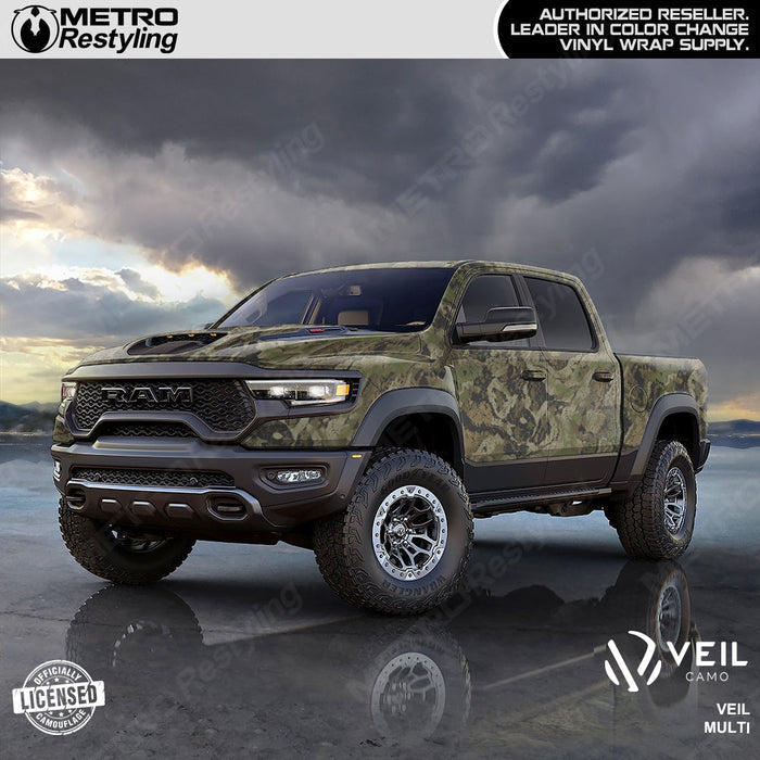 Veil Rumba Multi Camo Truck Wrap
