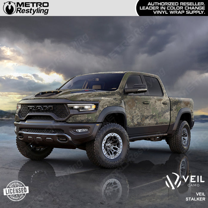 Veil Stalker Camo Truck Wrap